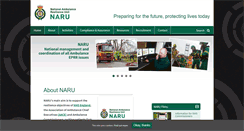 Desktop Screenshot of naru.org.uk